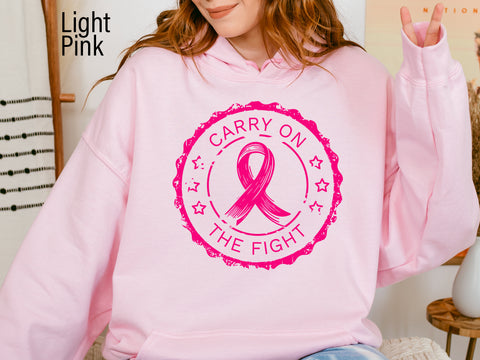 Carry On The Fight Postmark - USPS Breast Cancer Awareness