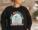 Just Waiting On Christmas- Unisex Sweatshirt