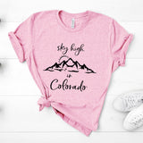 Sky High In Colorado - Unisex Tee