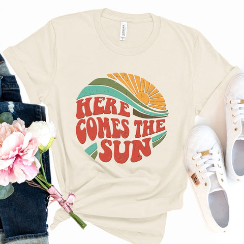 Here Comes The Sun - Unisex Tee