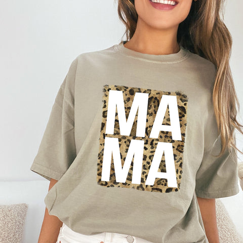 Leopard MAMA - Unisex Tee