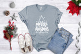 Merry Christmas Tree - Unisex Tee