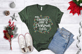 My Favorite Color Is Christmas Lights - Unisex Tee