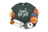 Happy Fall Y'all - Unisex Tee