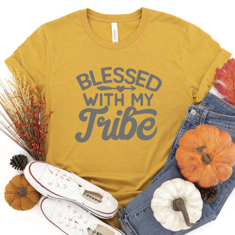 Blessed With My Tribe - Unisex Tee