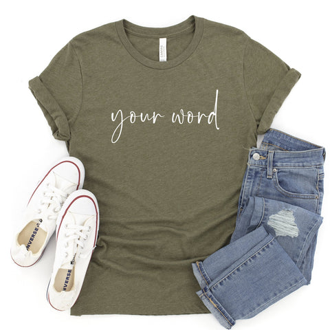 your word - WORD OF THE YEAR - Unisex Tee