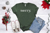 merry. (typewriter) - Unisex Tee