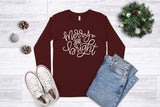 Merry and Bright - Long Sleeve Unisex Tee