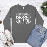 Shimmy Shimmy Cocoa What? - Long Sleeve Unisex Tee