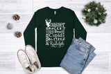 Reindeer Names - Long Sleeve Unisex Tee