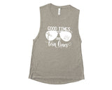 Good Times And Tan Lines - Muscle Tank