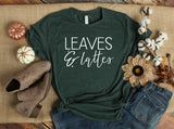 Leaves & Lattes - Unisex Tee