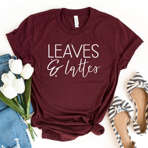 Leaves & Lattes - Unisex Tee