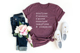 Fall Words - Unisex Tee