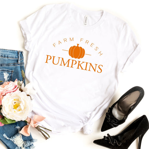 Farm Fresh Pumpkins - Unisex Tee