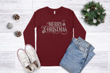 Merry Christmas Ornaments - Long Sleeve Unisex Tee