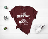 A little Country A little Hood - Unisex Tee