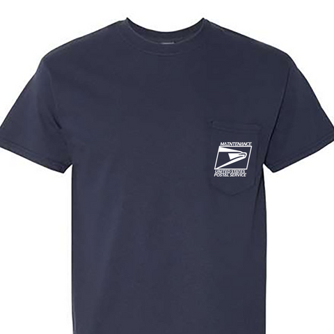 USPS Maintenance Unisex Short Sleeve Shirt With Pocket